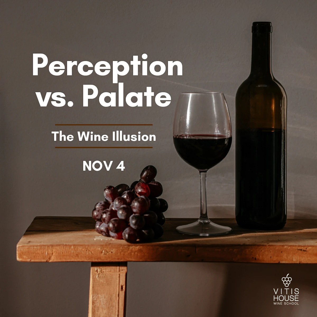 vitis house perceptions vs palate